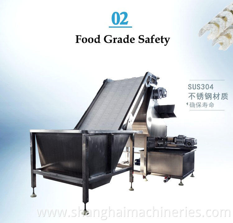 Factory Direct Sales Customized Commercial Prawn Peeling Line Automatic Shrimp Peeling Equipment Shrimp Peeling Machine